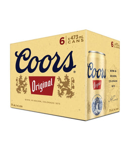 Coors Original 6 x 473 ml can