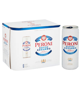 Peroni Nastro Azzurro Slim Can  6 x 330 mL can