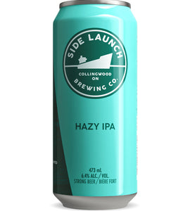 Side Launch Hazy IPA 473 ml can
