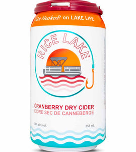 Rice Lake Cranberry Dry Cider 4-Pack 4 x 355 ml can