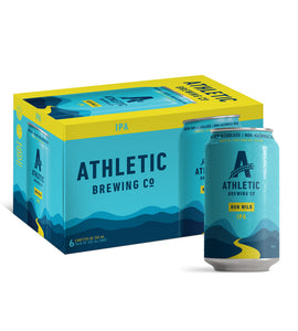 Athletic Brewing Run Wild Non-Alcoholic IPA 6 x 355 ml can