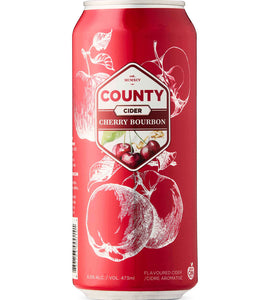 County Cherry Bourbon Cider 473 ml can