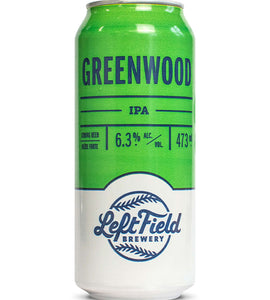 Left Field Brewery Greenwood IPA 473 ml can