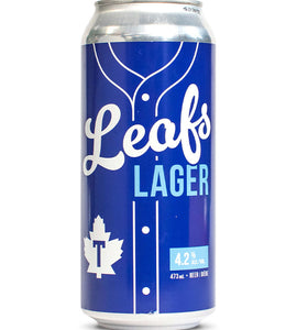 Left Field Brewery Leafs Lager 473 ml can