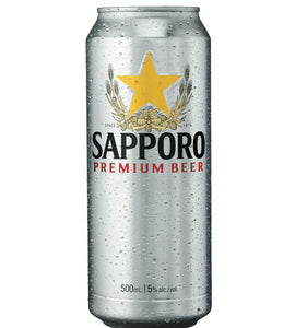 Sapporo Premium Beer 500 ml can