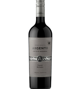 Argento Estate Reserva Organic Malbec 750 ml bottle