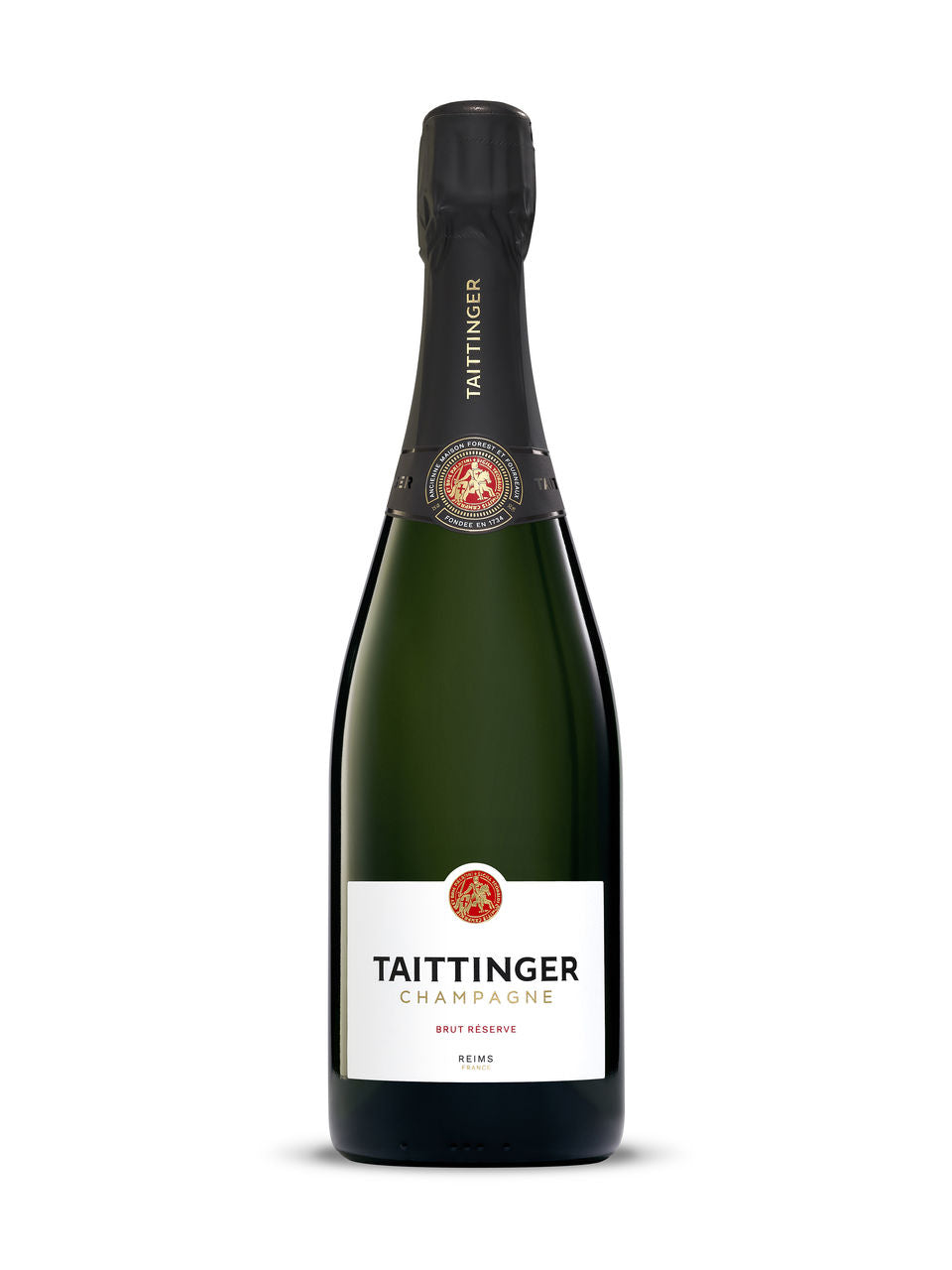 Taittinger Brut Réserve Champagne 750 ml bottle