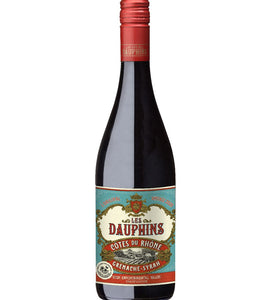 Les Dauphins CdRhone Reserve Red AOC 750 ml bottle