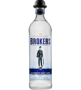 Broker's Premium London Dry Gin 750 ml bottle