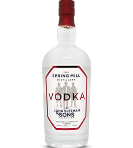 Spring Mill Distillery Vodka 750 ml bottle