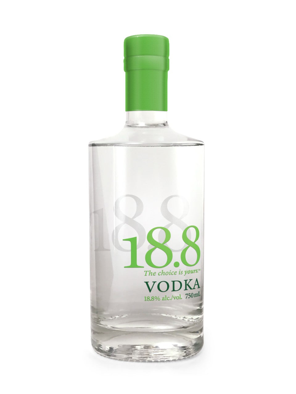 18.8 Vodka 750 mL bottle