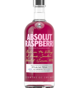 Absolut Raspberri Vodka 750 ml bottle