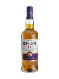 The Glenlivet 14 Year Old Single Malt Scotch Whisky 750 ml bottle