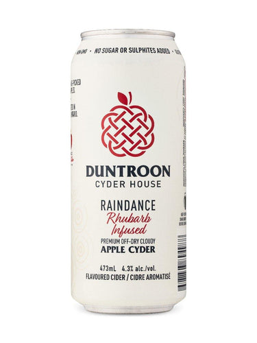 Duntroon Cyder House - Raindance Rhubarb Infused  473 mL can - Speedy Booze