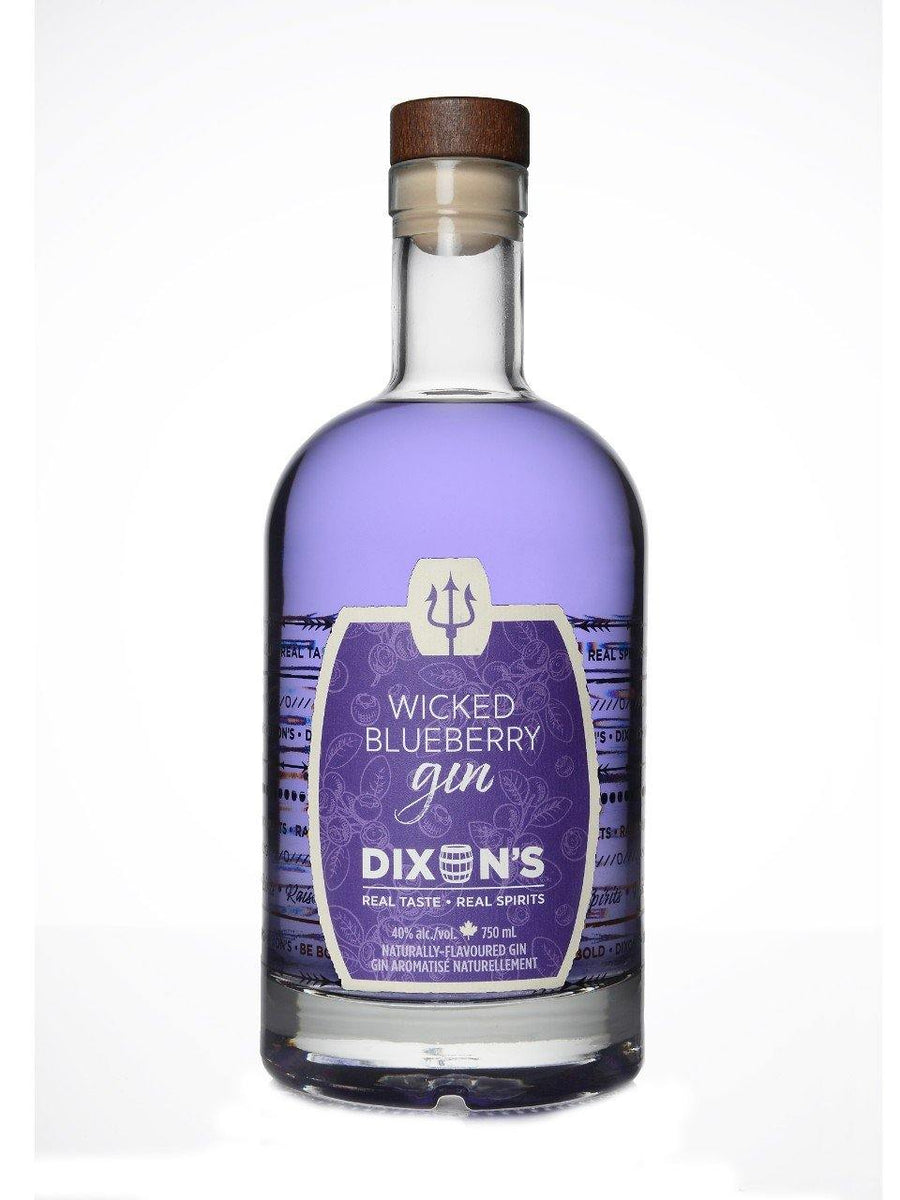 Dixon's Wicked Blueberry Gin 750 mL bottle – Speedy Booze