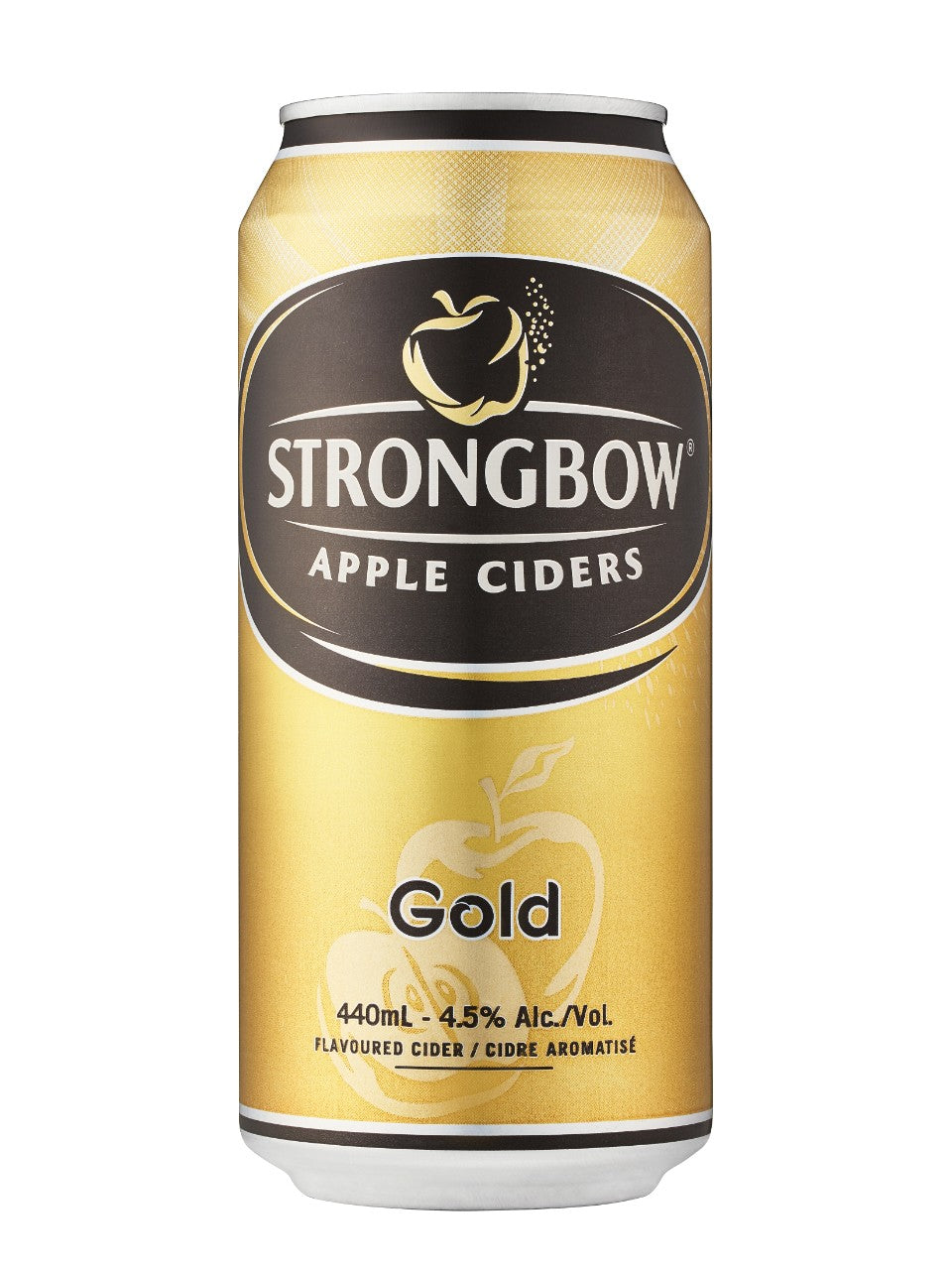 Strongbow Gold Apple Cider 440 mL can