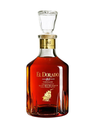El Dorado 25 Year Old Demerara Rum  750 mL bottle - Speedy Booze
