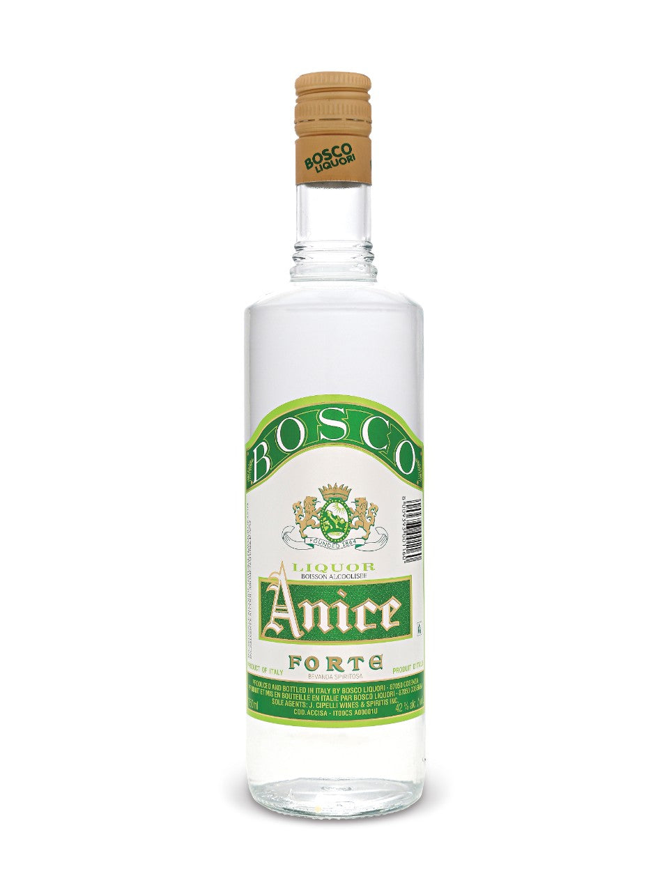 Bosco Anice 750 mL bottle