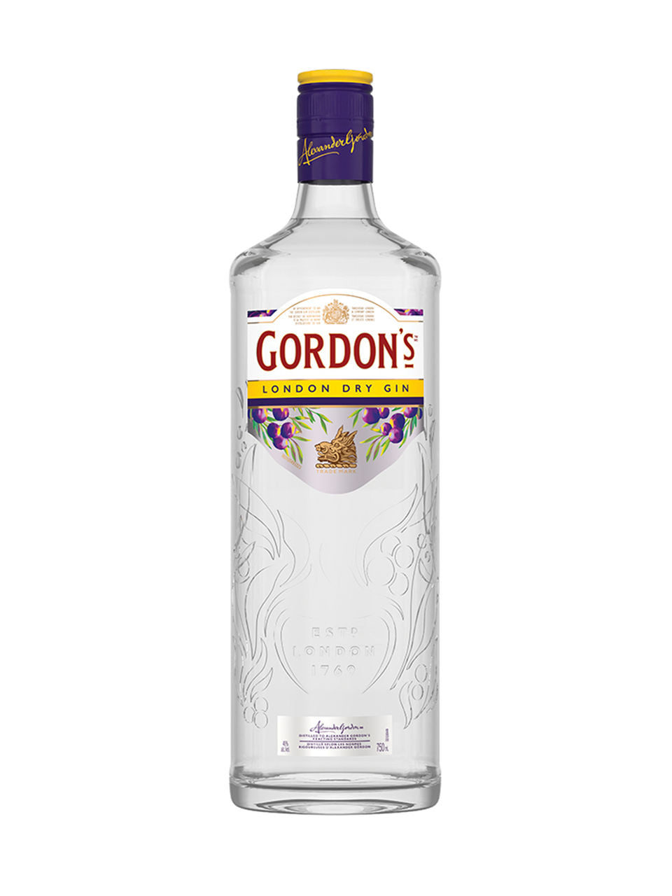 Gordon's Dry Gin 750 mL bottle