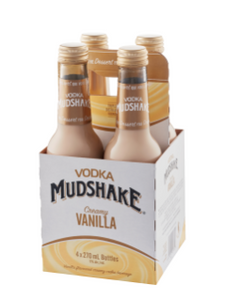 Vodka Mudshake Creamy Vanilla 4 x 270 ml bottle