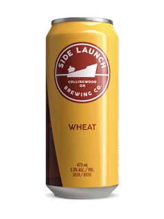 Side Launch Wheat Beer 473 mL can