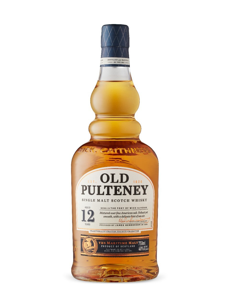 Old Pulteney 12 Year Old Single Malt 750 ml bottle