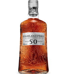 Highland Park 50-Year-Old Single Malt Scotch Whisky 750 ml bottle