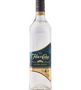 Flor De Cana 4yo White Rum 750 ml bottle