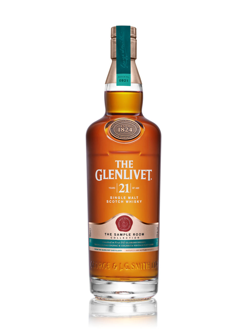 The Glenlivet 21 Year Old Single Malt Scotch Whisky 750 ml bottle VINTAGES