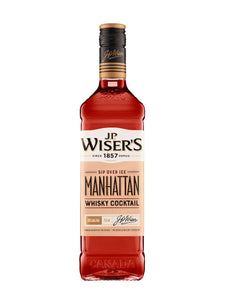 J.P. Wiser's Manhattan Canadian Whisky Cocktail 750 ml bottle