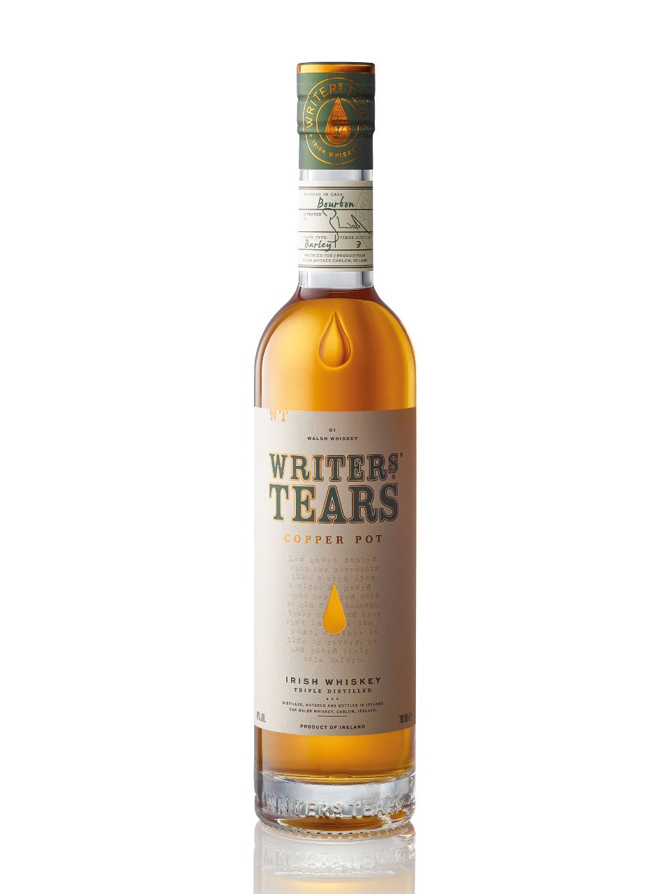 Writer's Tears Copper Pot Irish Whiskey 700 ml bottle