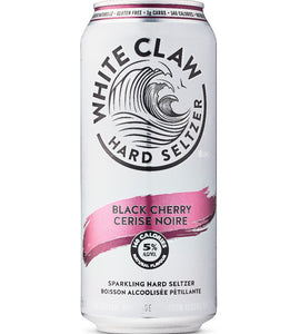 White Claw Hard Seltzer Black Cherry 473 mL can