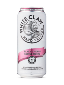 White Claw Hard Seltzer Black Cherry 473 mL can