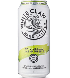 White Claw Hard Seltzer Natural Lime 473 mL can