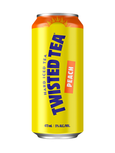 Twisted Tea Peach 473 ml can