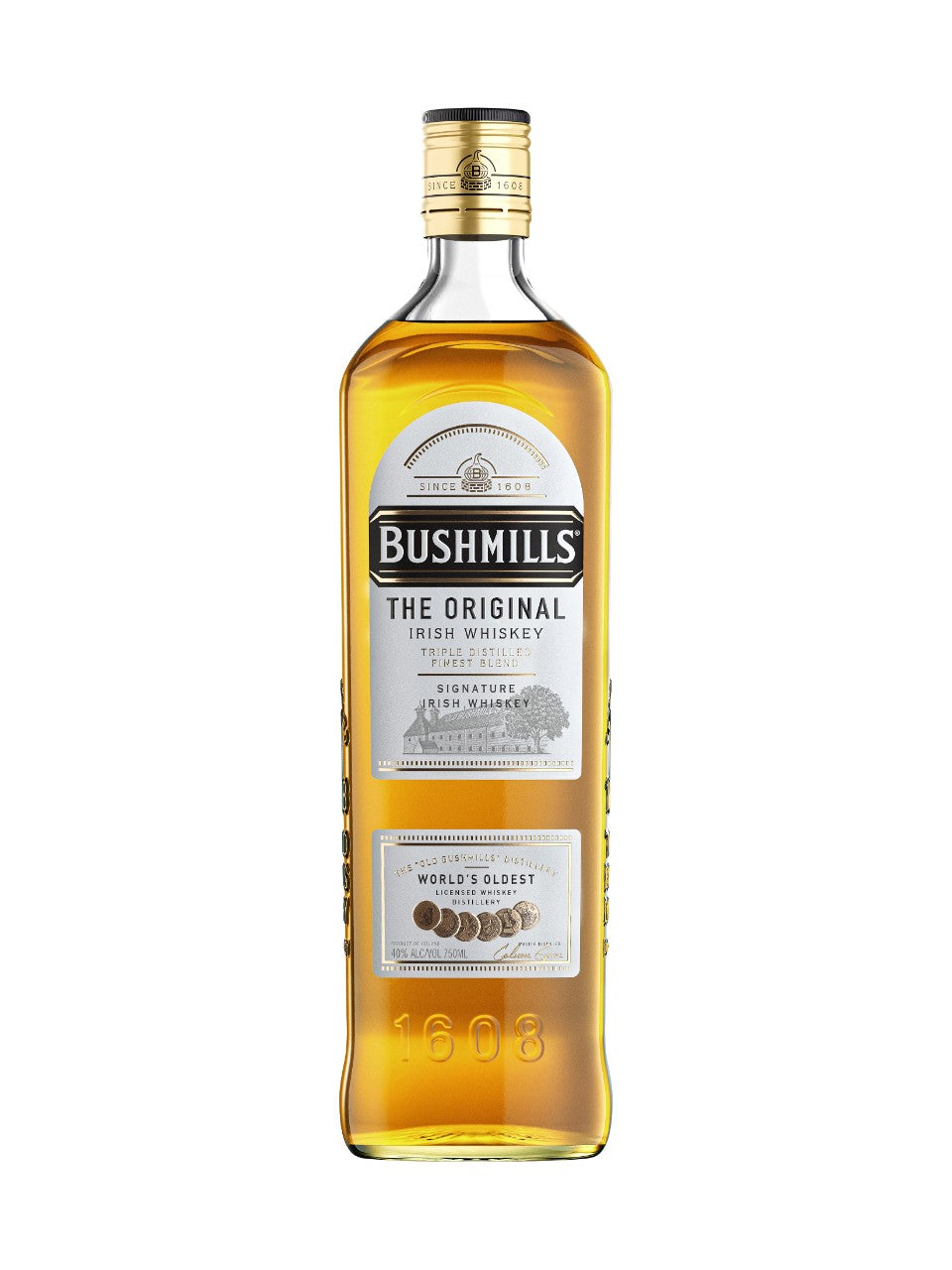 Bushmills Irish Whiskey 750 ml bottle