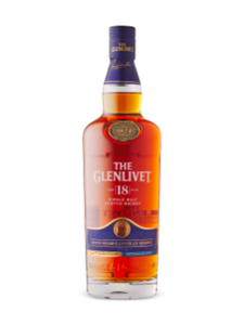 The Glenlivet 18YO Single Malt Scotch Whisky 750 ml bottle