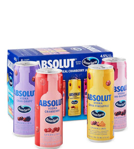 Absolut Ocean Spray 8 Pack 8 x 355 ml can