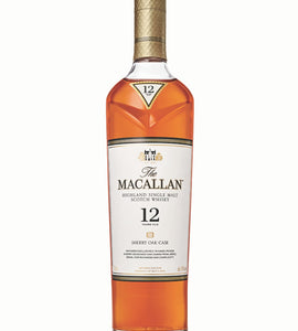 The Macallan Sherry Oak 12-Year-Old 750 ml bottle