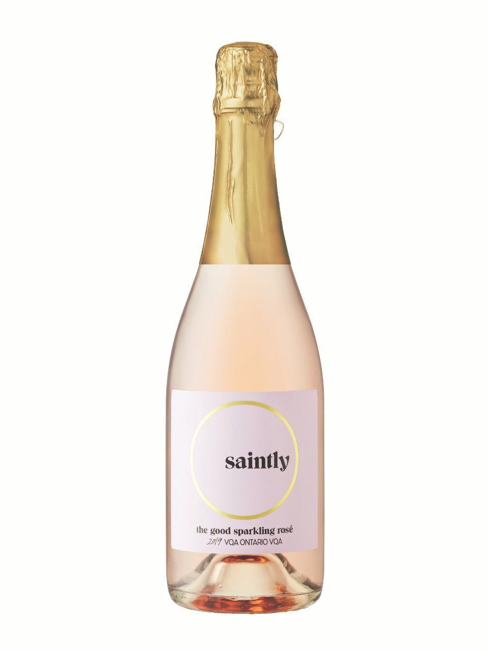 Saintly The Good Sparkling Rosé VQA 750 ml bottle