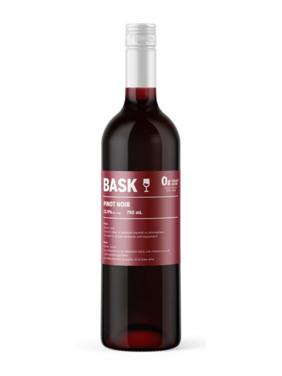 Bask Pinot Noir 750 ml bottle