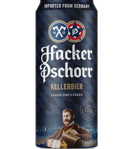 Hacker Pschorr Keller Bier  500 mL can