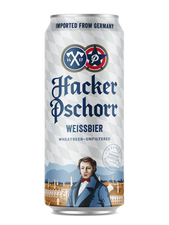 Hacker Pschorr Weisse Bier 500 ml can