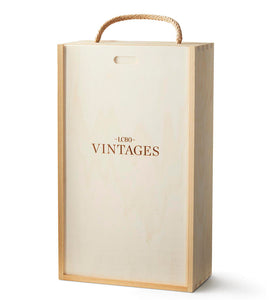 Vintages Wooden 2 Bottle Box