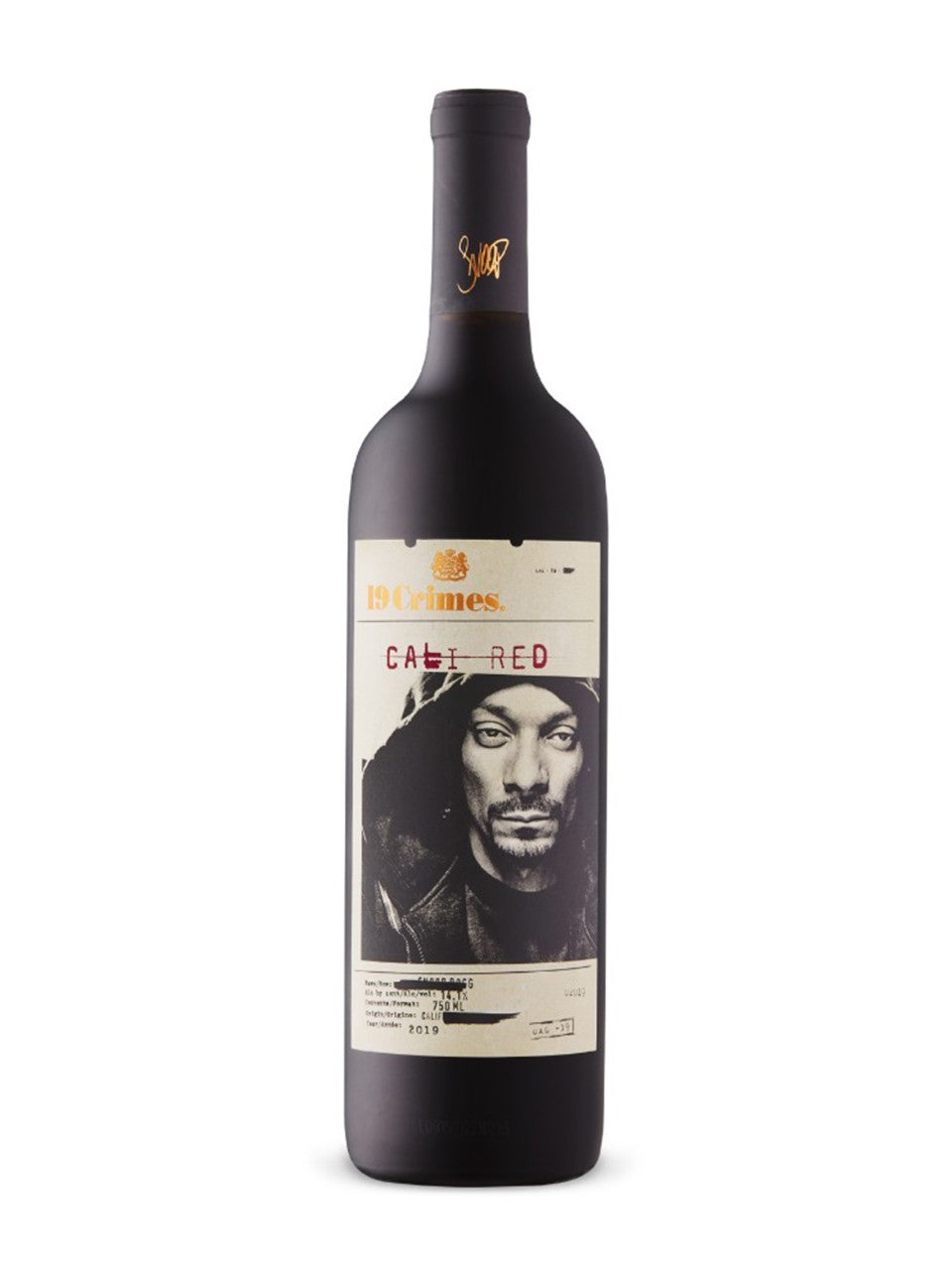 19 Crimes Snoop Dogg Cali Red 750 ml bottle