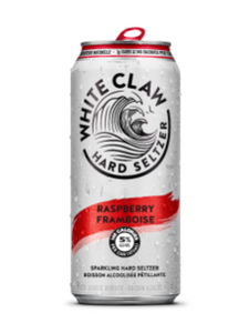 White Claw Hard Seltzer Raspberry  473 mL can