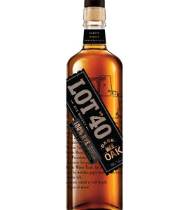 Lot No.40 Dark Oak Canadian Whisky 750 ml bottle