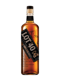 Lot No.40 Dark Oak Canadian Whisky  750 mL bottle