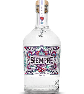 Siempre Tequila Plata 750 mL bottle