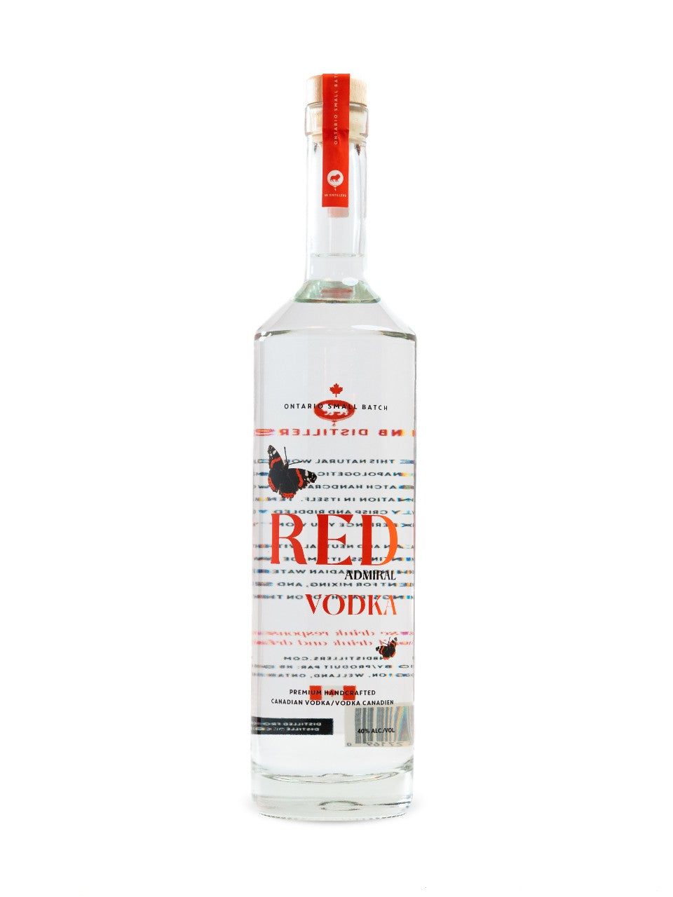 Red Admiral Vodka 750 ml bottle